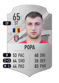 Daniel Popa Rare 65 OVR