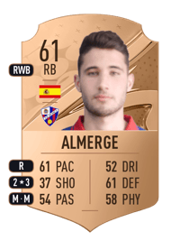 Almerge Rare 61 OVR