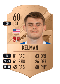 Charlie Kelman Rare 60 OVR
