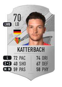 Noah Katterbach Rare 70 OVR
