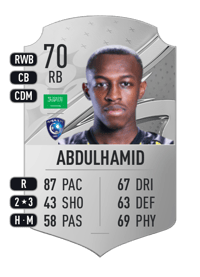 Saud Abdulhamid Rare 70 OVR