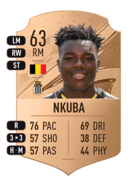 Ken Nkuba Rare 63 OVR