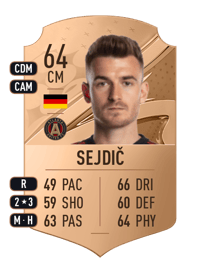Amar Sejdič Rare 64 OVR