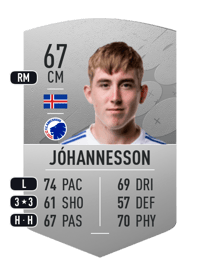 Ísak Bergmann Jóhannesson Common 67 OVR
