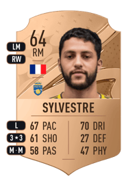 Eddy Sylvestre Rare 64 OVR