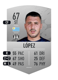 Renzo López Common 67 OVR