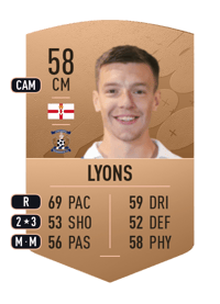 Brad Lyons Common 58 OVR