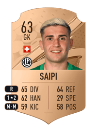 Amir Saipi Rare 63 OVR