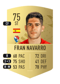 Fran Navarro Common 75 OVR