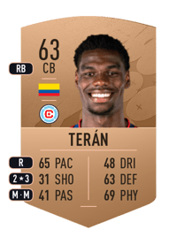 Carlos Terán Common 63 OVR