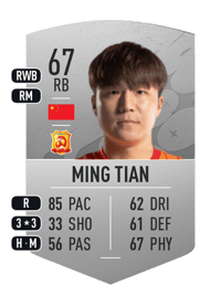Ming Tian Common 67 OVR