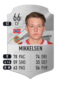 August Mikkelsen Rare 66 OVR