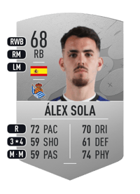 Álex Sola Common 68 OVR