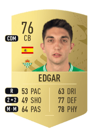 Edgar Common 76 OVR