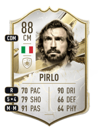 Andrea Pirlo Icon 88 OVR