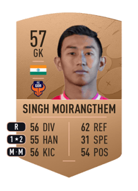 Dheeraj Singh Moirangthem Common 57 OVR