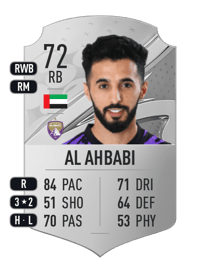 Bandar Al Ahbabi Rare 72 OVR
