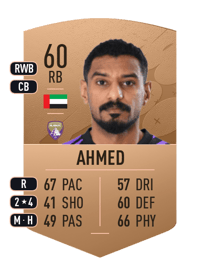 Mohammed Ahmed Common 60 OVR