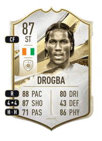 Didier Drogba Icon 87 OVR