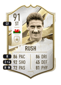 Ian Rush Icon 91 OVR