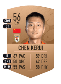 Chen Kerui Common 56 OVR