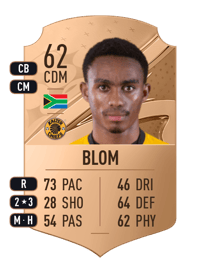 Njabulo Blom Rare 62 OVR
