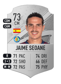 Jaime Seoane Rare 73 OVR