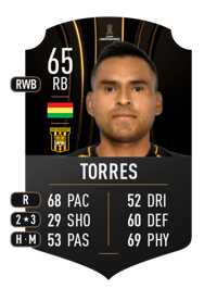Saúl Torres CONMEBOL LIBERTADORES 65 OVR