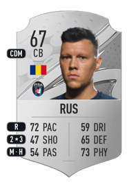 Adrian Rus Rare 67 OVR