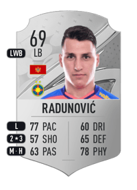 Risto Radunović Rare 69 OVR