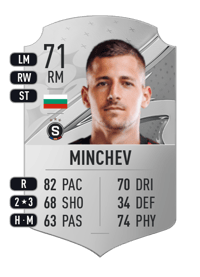Martin Minchev Rare 71 OVR