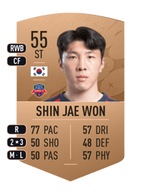 Shin Jae Won Common 55 OVR