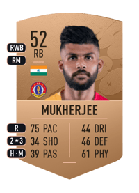 Ankit Mukherjee Common 52 OVR