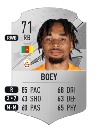Sacha Boey Rare 71 OVR