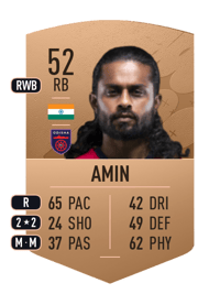 Karan Amin Common 52 OVR