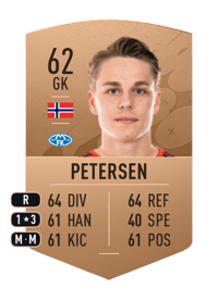 Oliver Petersen Common 62 OVR