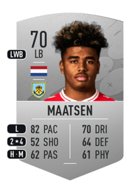 Ian Maatsen Common 70 OVR