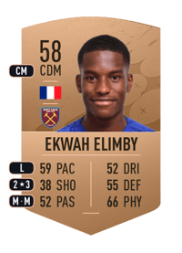 Pierre Ekwah Elimby Common 58 OVR