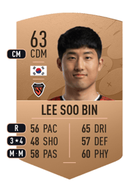 Lee Soo Bin Common 63 OVR