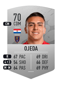 Braian Ojeda Common 70 OVR