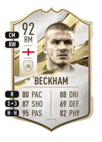 David Beckham Icon 92 OVR