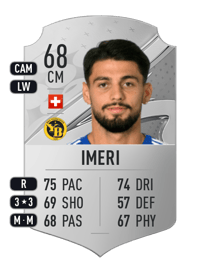 Kastriot Imeri Rare 68 OVR