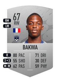 Dilane Bakwa Common 67 OVR