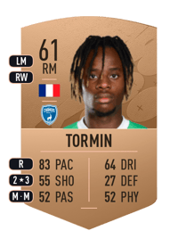 Tyrone Tormin Common 61 OVR