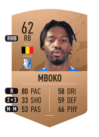 Ayrton Mboko Common 62 OVR