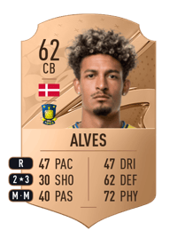 Frederik Alves Rare 62 OVR