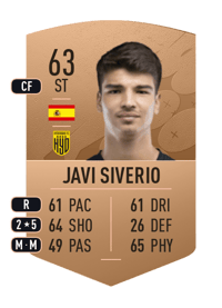 Javi Siverio Common 63 OVR