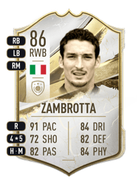 Gianluca Zambrotta Icon 86 OVR