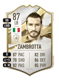 Gianluca Zambrotta Icon 87 OVR