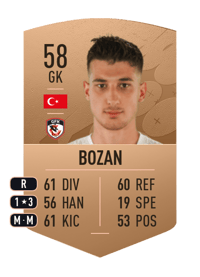 Mustafa Burak Bozan Common 58 OVR